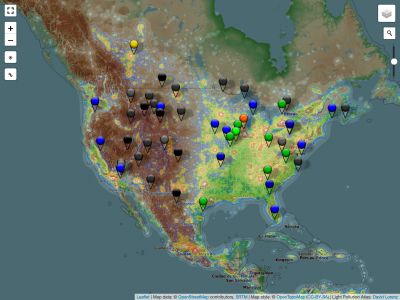 screenshot of DarkSiteFinder