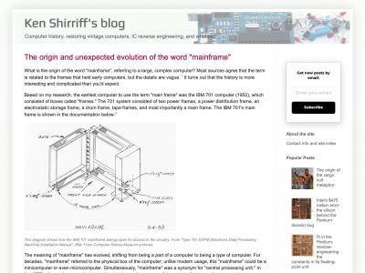 screenshot of Ken Shirriff