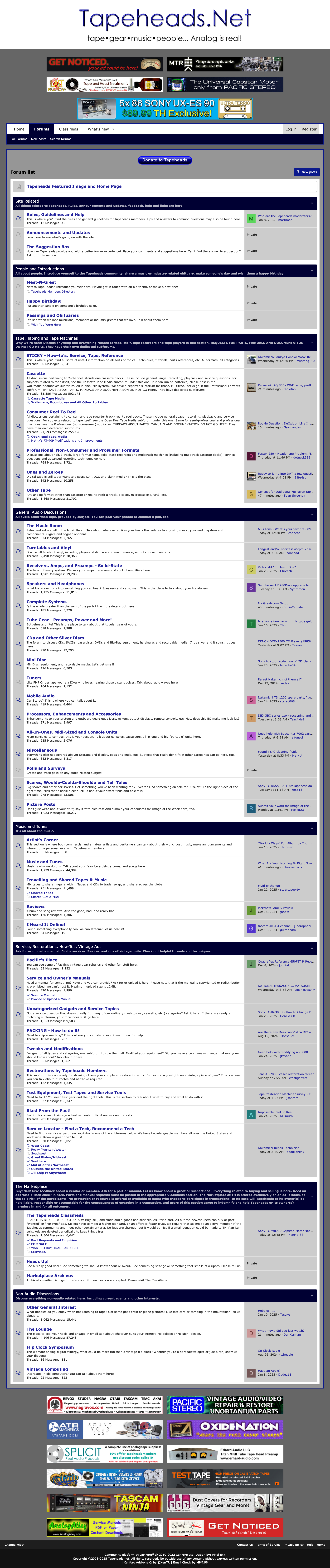 screenshot of TapeHeads